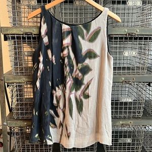 Beautiful CAbi Silk Silhouette Tank Blouse, Large